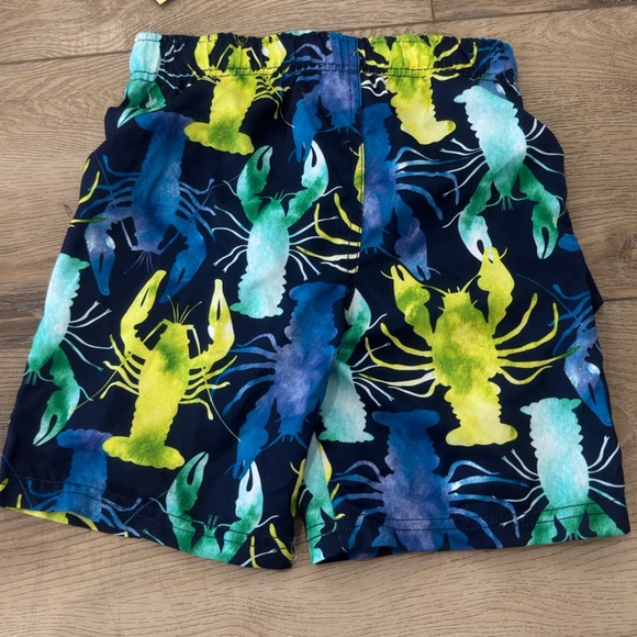 NWT BOYS Cherokee Colorful Lobster Print Swimming trunks - Picture 5 of 7